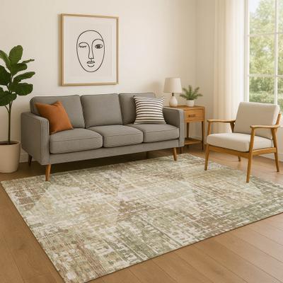 Addison Rugs Premium Washable Super Soft Hatch Diamond Mayfield Rug