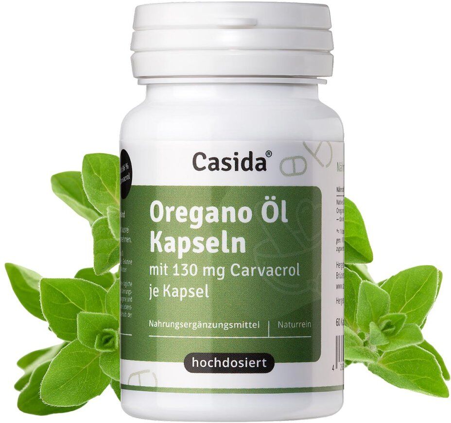 Casida Oregano Öl Kapseln Hochdosiert 60stk