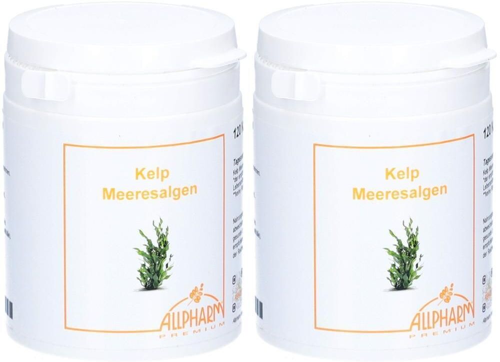 Kelp Meeresalgen Allpharm Premium Kapseln 2x 2x120 St