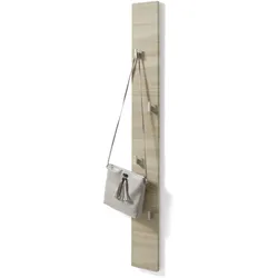 Garderobenpaneel MARCIANO (BHT 14x115x2 cm) - braun - BHT 14x115x2 cm