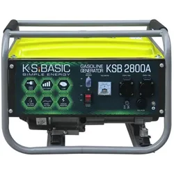 Könner und Söhnen Benzin-Generator KSB 2800A Stromerzeuger Stromaggregat Notstrom