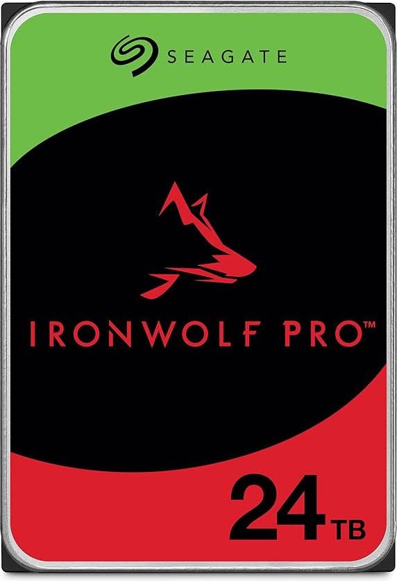 Seagate IronWolf Pro HDD 24 TB 7200 Giri/min pro Server und Workstation ST24000NT002