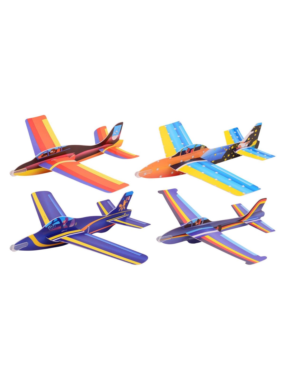 Johntoy Foam Airplane Jumbo 45cm (Assorted)