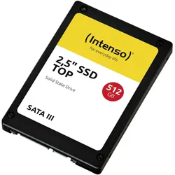 Intenso Top Performance - Solid-State-Disk - 512 GB - intern - 2.5 (6.4 cm) - S..."