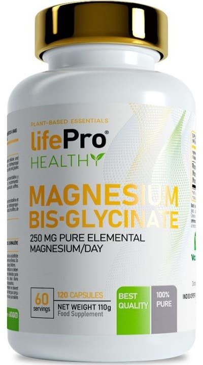 Life Pro Nutrition Bisglicinato de Magnesio 120caps