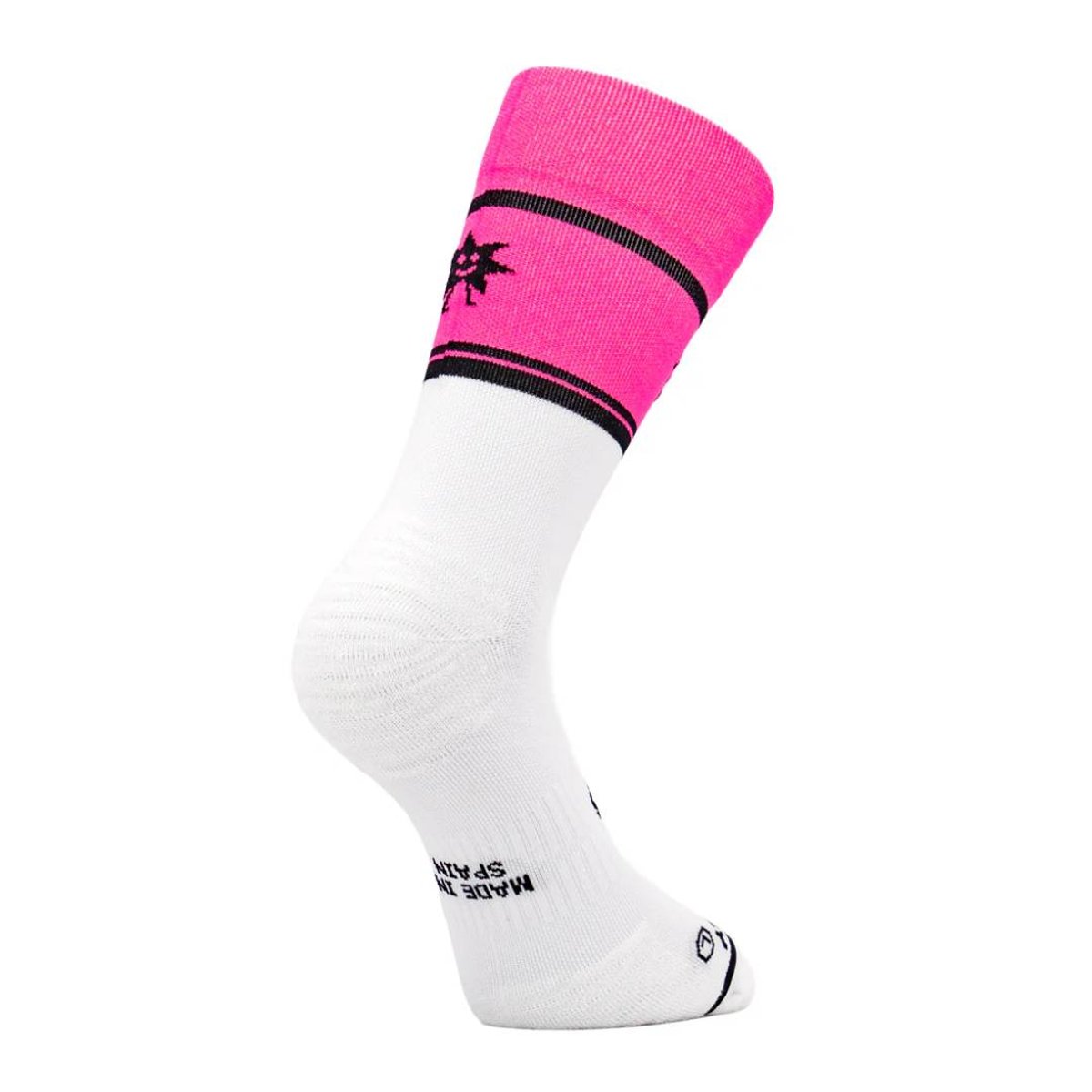 Meias Sporcks Running Star Diva Rosa Branco, Tamanho S Unisex