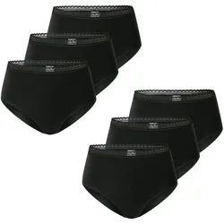 Schiesser Damen Midislip Modern Multipacks 6er Pack