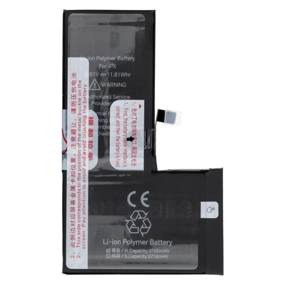 JCID Battery Battery for iPhone X 3100 mAh (high capacity) (5903396444166)