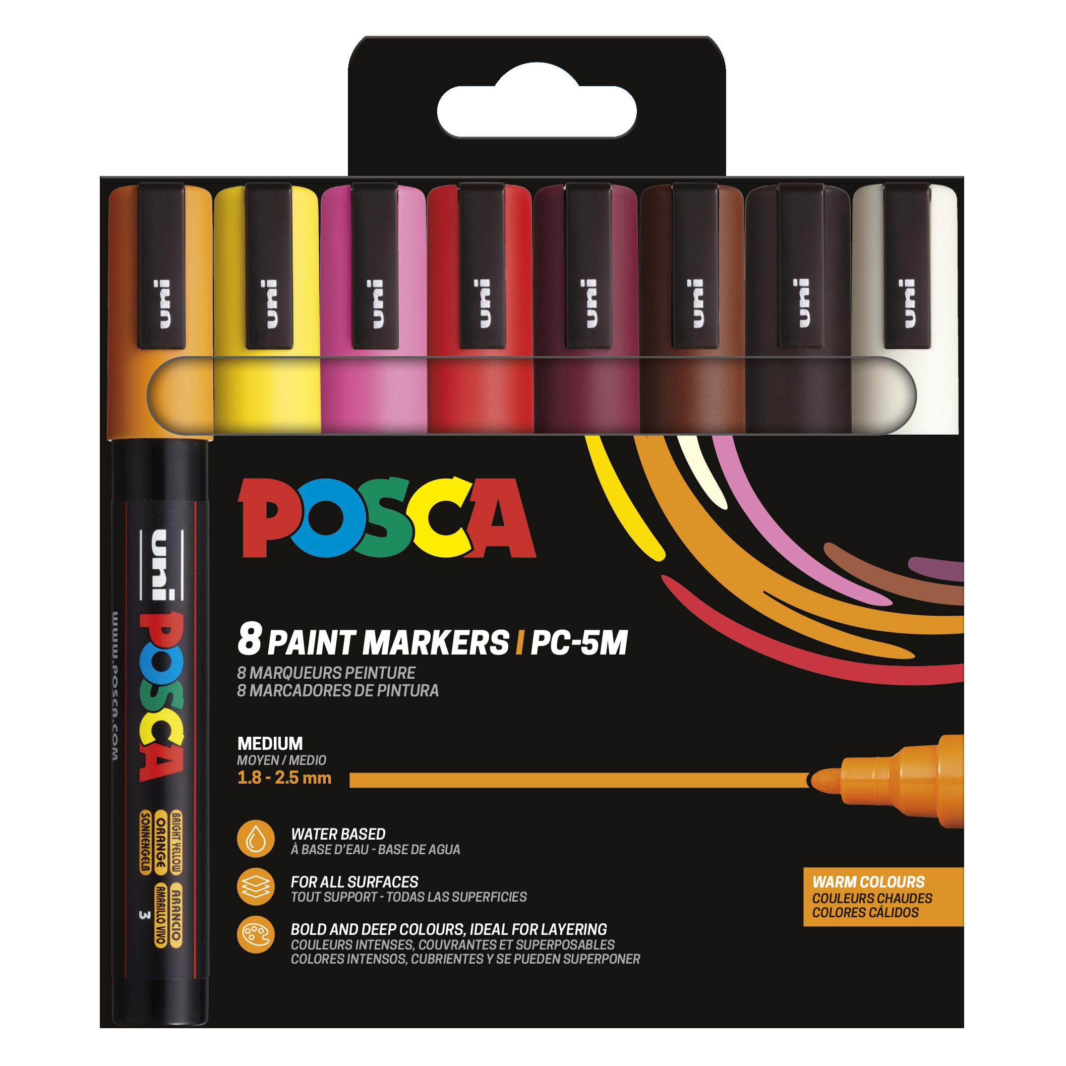 Posca Acrylmarker (8x) (182549)