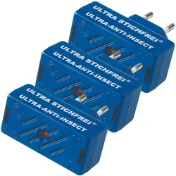 3er-Set Ultra Stichfrei - Elektronischer Mückenvertreiber: Geruchlos, lautlos & effektiv – Ihr perfekter Schutz vor Mückenstichen