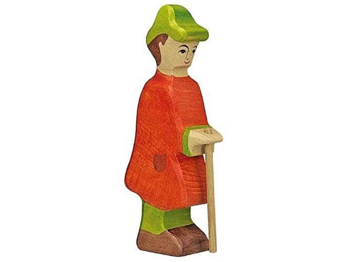 Houten 80290 - speelfiguur - herder met staaf