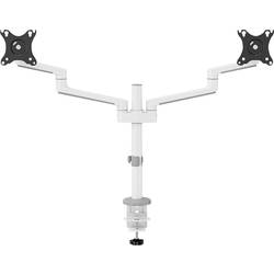 Neomounts DS60-425WH2 Monitor-Tischhalterung 2 Display(s) 43,2 cm (17) - 68,6 cm (27) Weiß Höhenverstellbar, Neigbar, Schwenkbar, Rotierbar