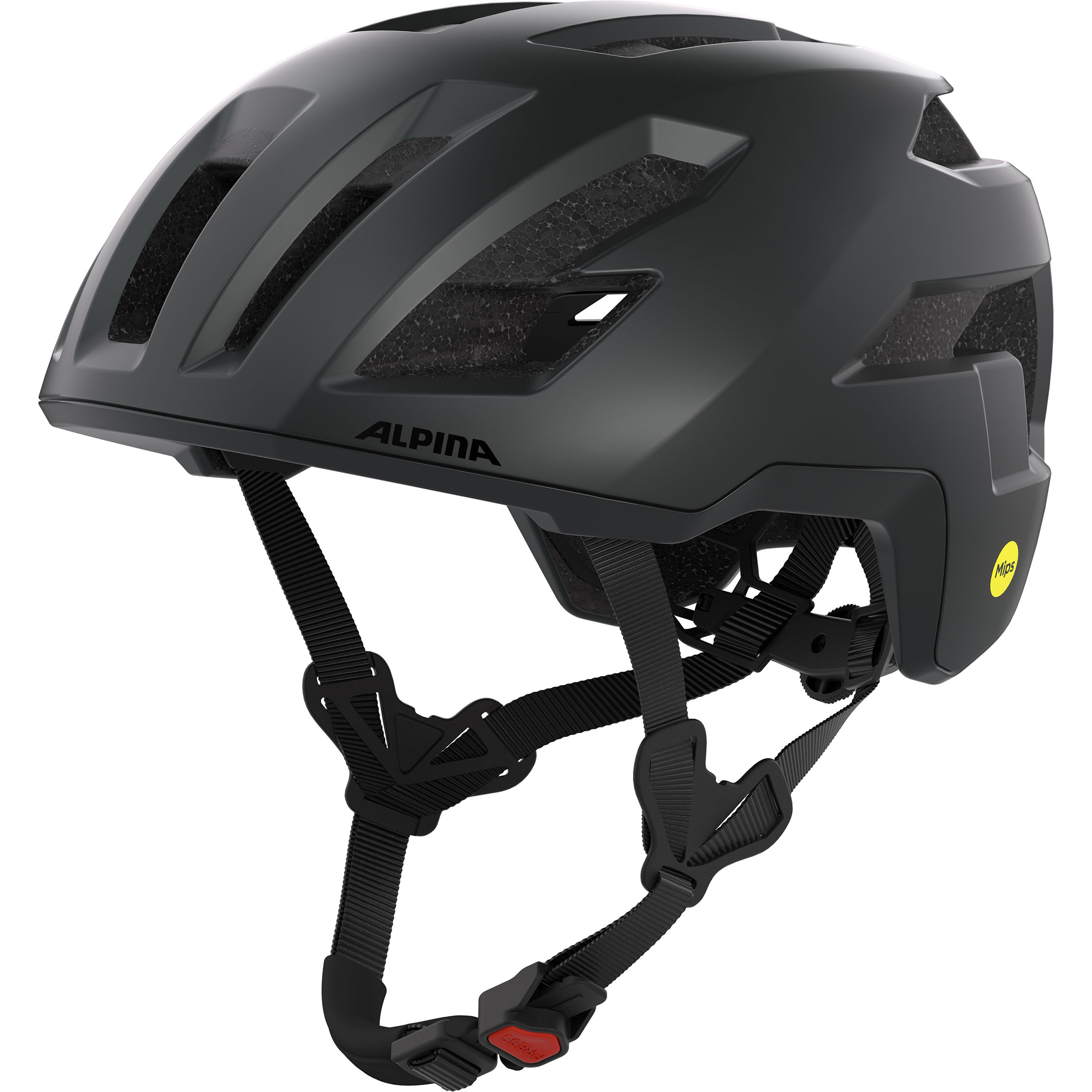 Alpina Taunus Gravel Mips Fahrradhelm Fahrradhelme schwarz Größe 52-56CM Rennrad | Gravel