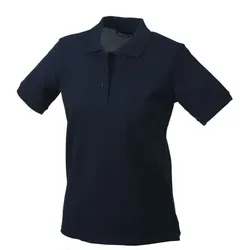 JAMES & NICHOLSON Polo Shirt Damen navy Gr. XL