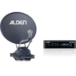 Alden Onelight 60 HD EVO vollautomatische Single-LNB Satellitenanlage Platinium inkl. S.S.C. HD Steuermodul