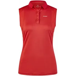 Pikeur Damen Poloshirt ärmellos red flame Sports FS25, Größe: 34