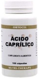 Ortocel Nutri-Therapy Caprylic Acid 600 mg 100 Capsules
