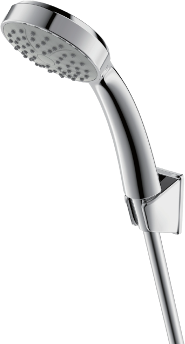 Bravat Wannenset 3510252 1-Strahl, Brauseschlauch 1500mm, chrom