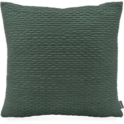 Dekokissen H.O.C.K. "H.O.C.K. Liya", grün (flaschengrün, unifarben), B:45cm H:10cm L:45cm, Polyester, Dekokissen_Sitzkissen_Kissenhüllen