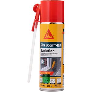 Sika Bauschaum Boom 163 Evolution, B2, 1K, mit Adapter, schall- und wärmedämmend, 300 ml
