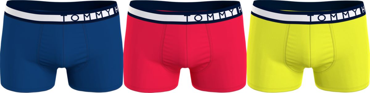 Trunk 3p Tommy Hilfiger Hombre Azul Sm