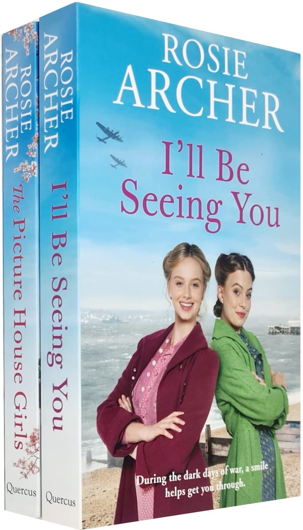 Quercus Publishing Picture House Girls by Rosie Archer - 2 Book Collection Set - WWII Saga - Paperback - Historical Fiction Romance