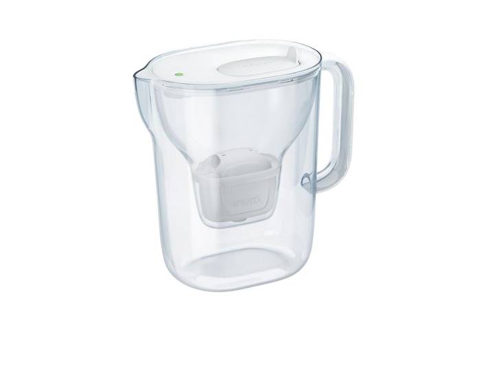Wasserfilter BRITA Style Essential XL , transparent, weiß, B:25,9cm H:27,2cm, Kunststoff, Filterkartuschen, Wasserfilter