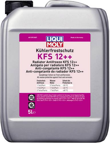 Liqui Moly KFS 12++ 21135 Kühlerfrostschutz Kühler 5l