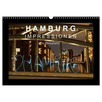 Hamburg - Impressionen (Wandkalender 2027 DIN A3 quer), CALVENDO Monatskalender