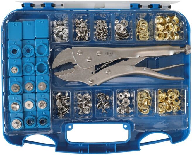 Assortiment pince grip et oeillets 275 pièces BGS ; BGS technic (572)