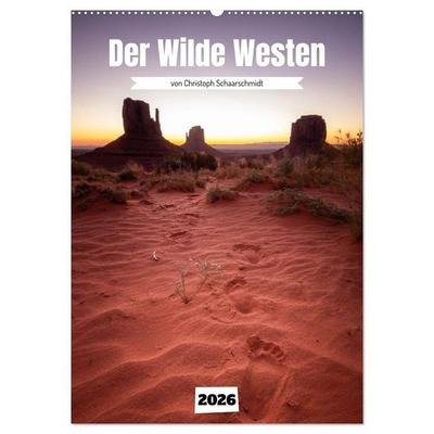 Durch den wilden Westen (Wandkalender 2026 DIN A2 hoch), CALVENDO Monatskalender