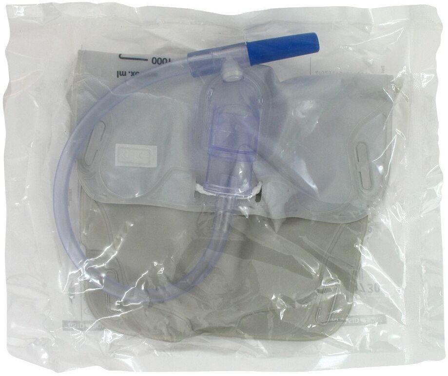 Urin Beutel 24h 1000ml Schl.30cm steril