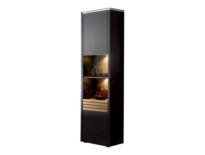 Venjakob Vitrine GAME, anthrazit, Holznachbildung