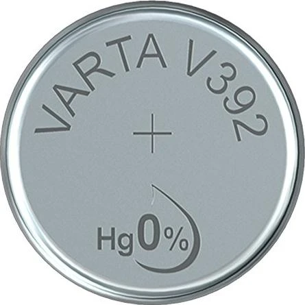 Varta Uhrenbatterie V392 Silberoxid Knopfzellen Batterie 1,55 V 1er Pack