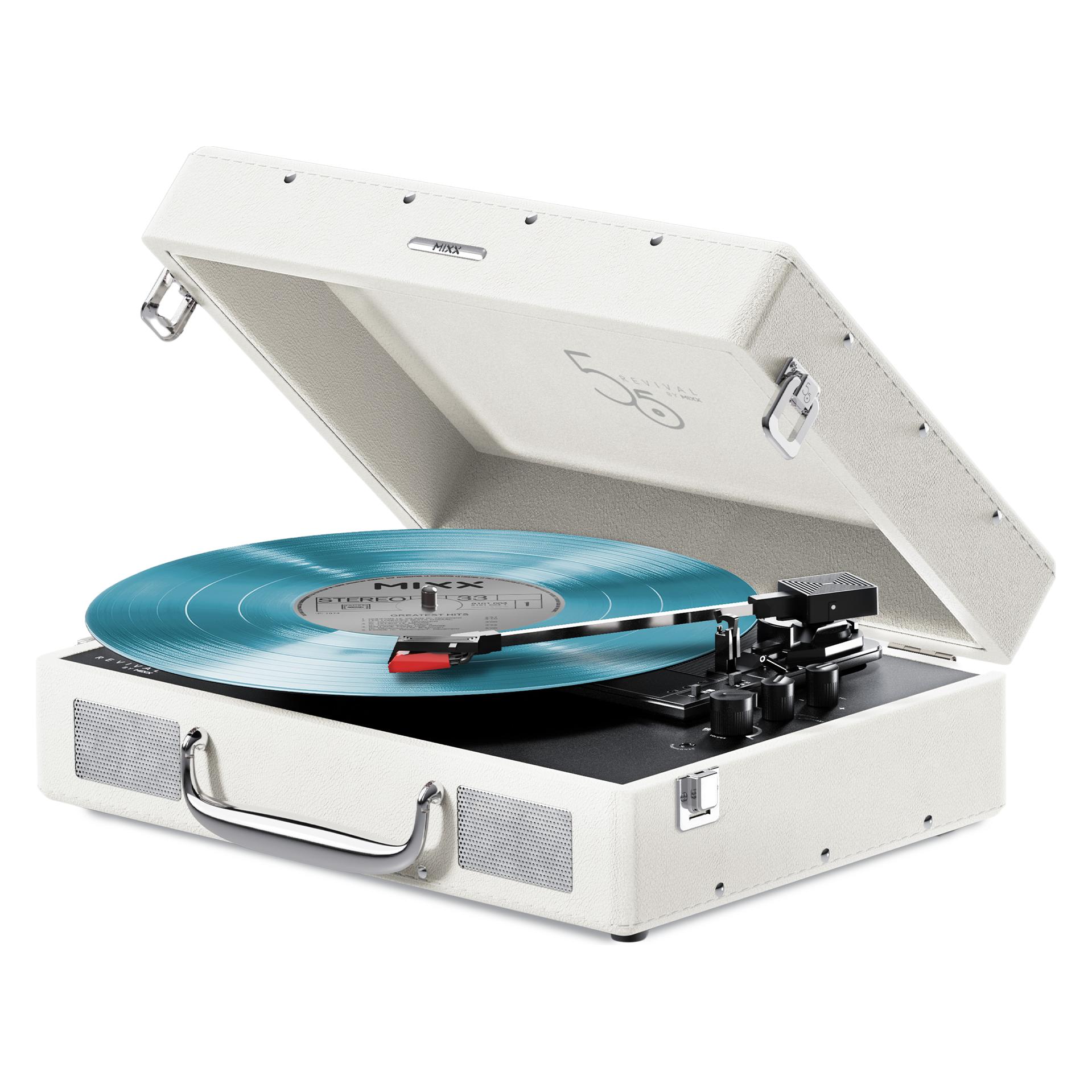 Mixx Revival 55 Stereo-Vinyl-Plattenspieler (Manuell) (MRRP-55-CM-461)