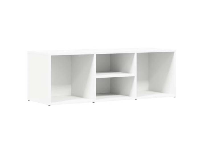 KDACVBMG Sitzbank für Schuhe, Weiß, 102 x 35 x 35 cm 4 Fächer, Holzverbundwerkstoff, bequemer Sitz, integrierte Belüftung