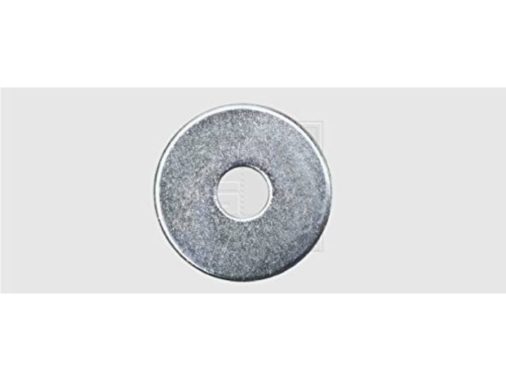 Rosetta vlak binnendiameter: 5,3 mm M5 verzinkt staal 100 stuks. SWG