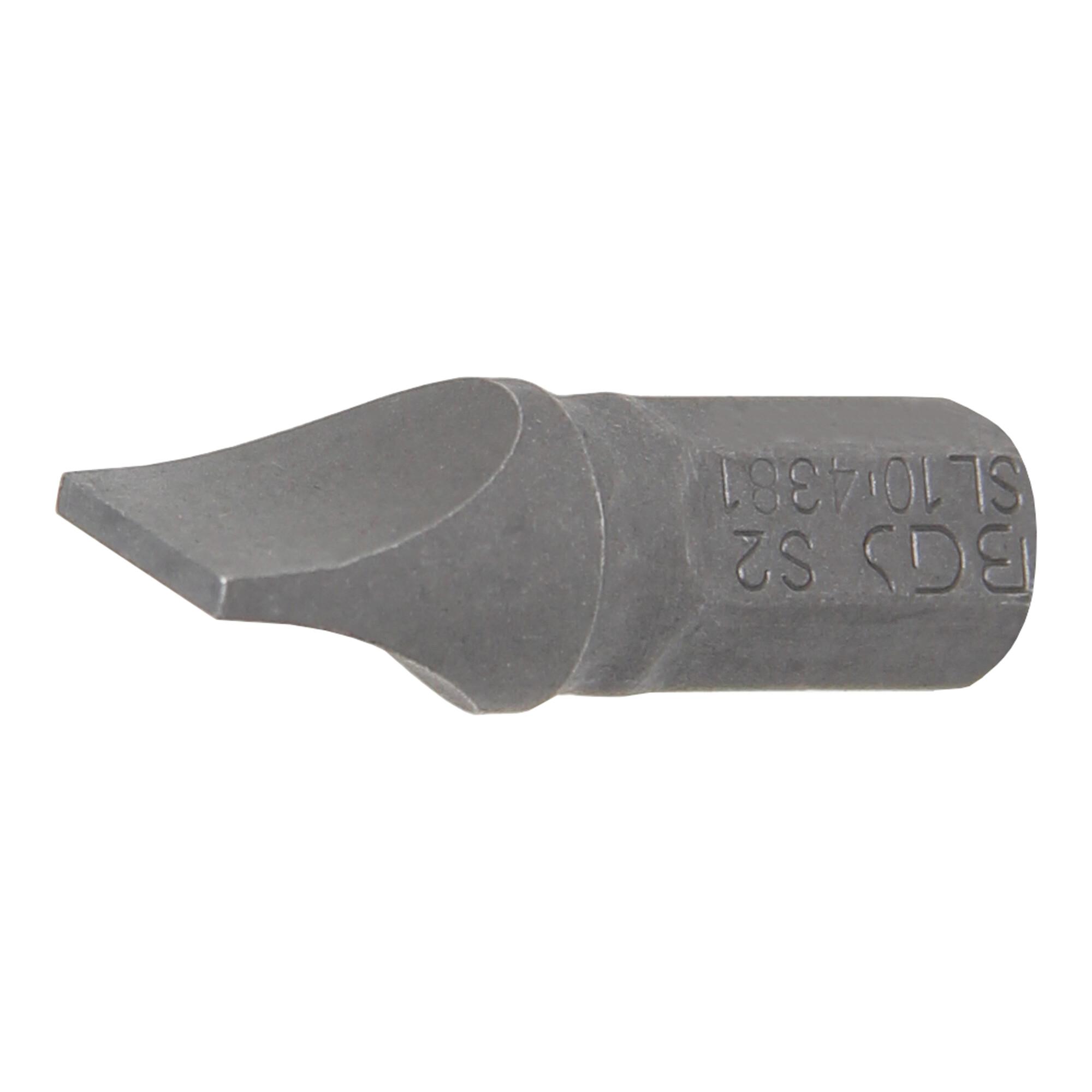 BGS Bit 4381, Antrieb Außensechskant 8 mm (5/16"), Schlitz 10 mm ; BGS technic)