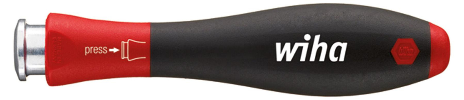 Wiha Schroevendraaigreep met SoftFinish®-telescopische verlenging voor SYSTEM 4 verwisselbare bladen 30373 4,0