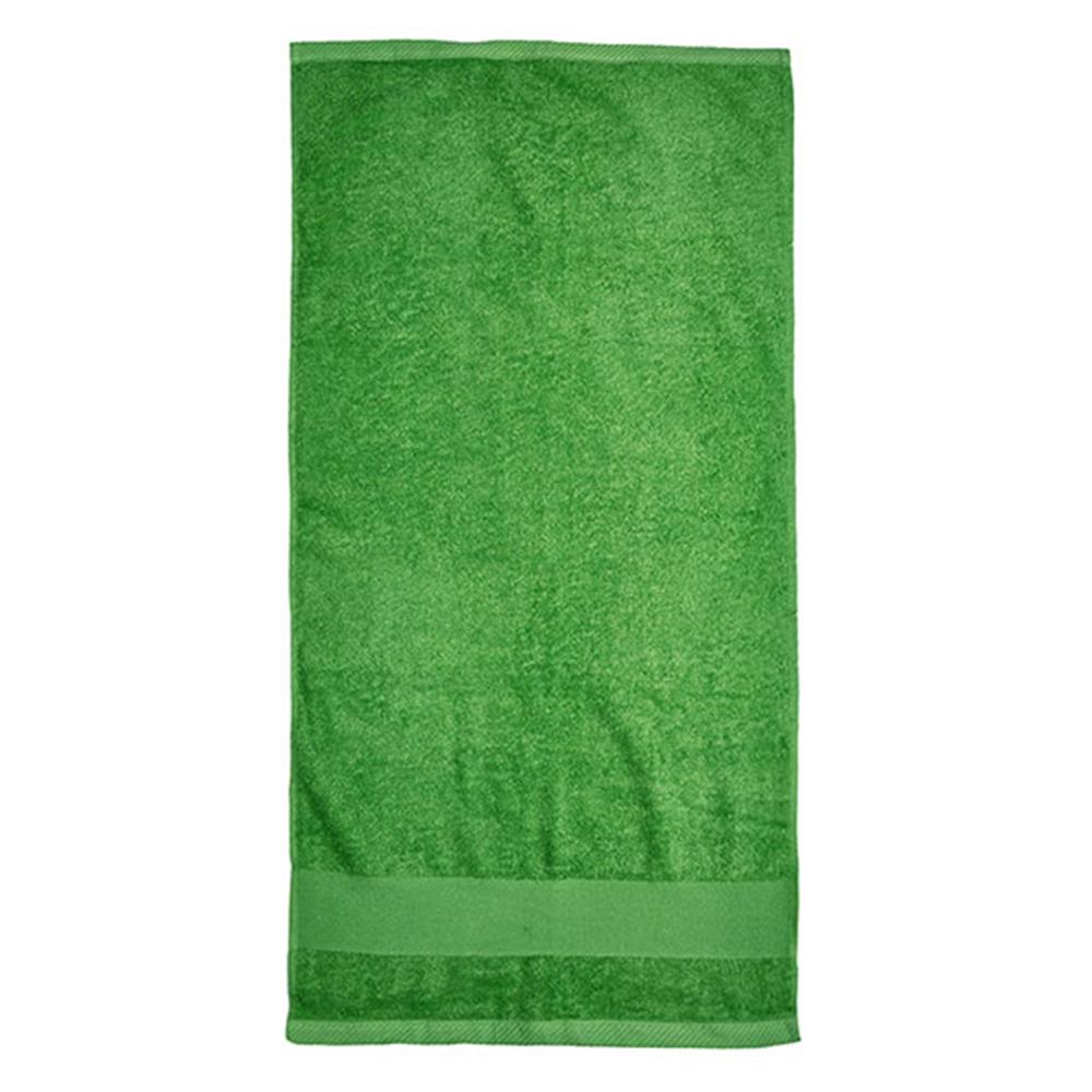 Fair Towel Gezellige biologische badhanddoek (Grasgroen)