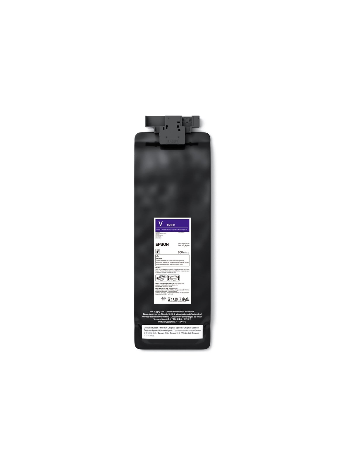 Epson - violet - original - ink pack