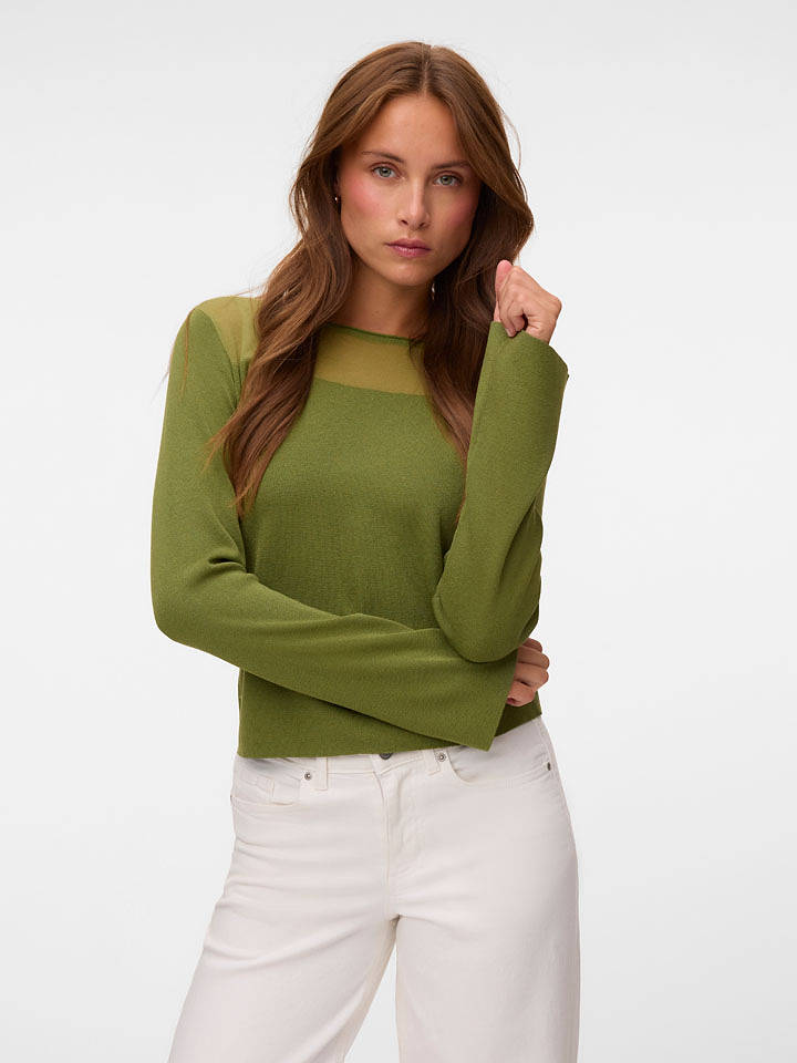 Vero Moda Pullover in Grün - XL
