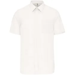 Kariban Herren Popeline Hemd 'Ace' kurzarm K551 white S