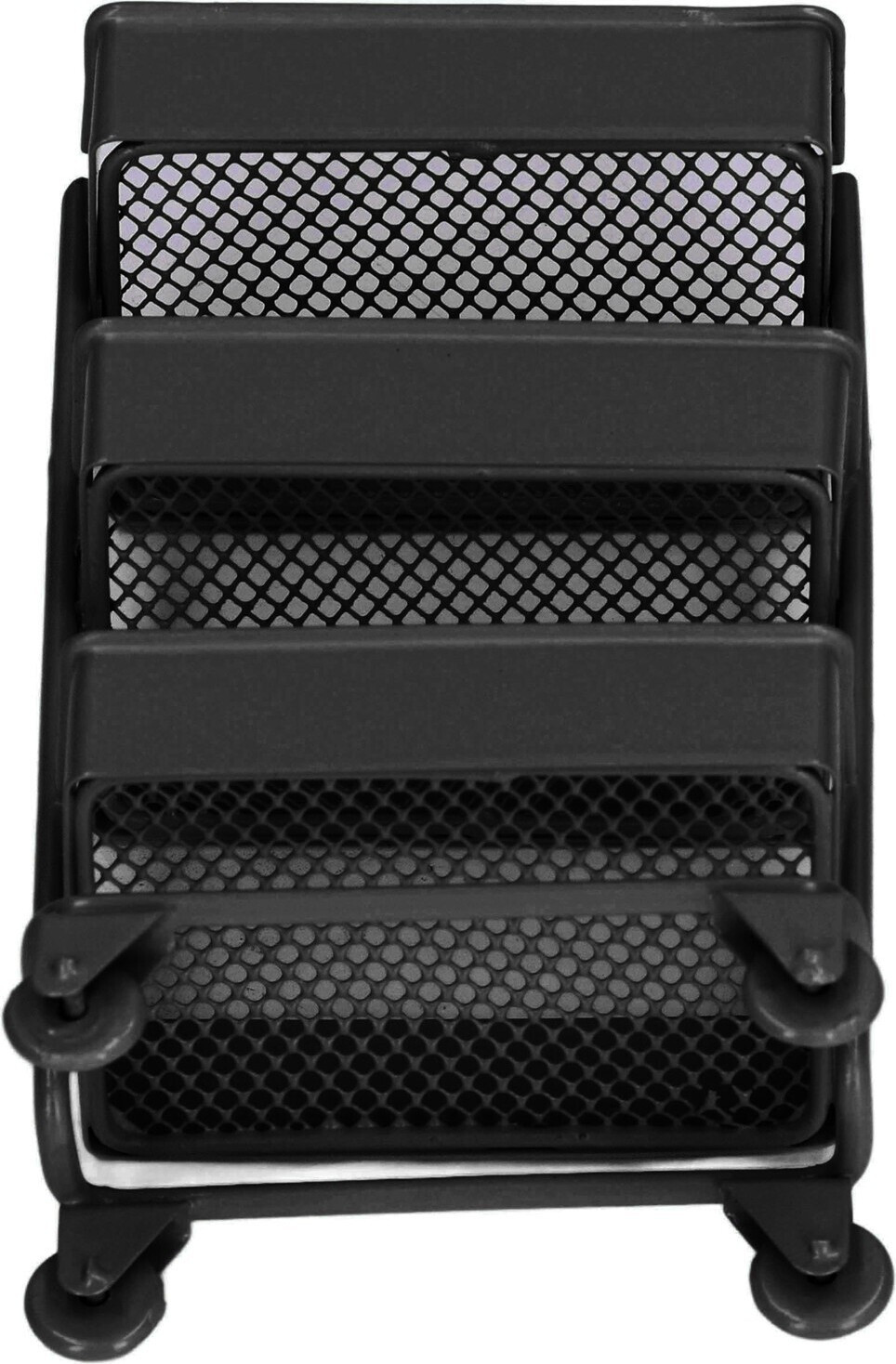 Cocosity Drielaags trolley-opbergrek voor poppenhuiskeuken 1:12
