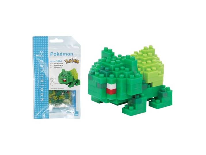 nanoblock NBPM003 Pokemon Bulbasaur, Colourful