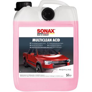 Sonax Lackreiniger Profiline Multiclean Acid, Konzentrat, für säurelösliche Stoffe, 5 Liter