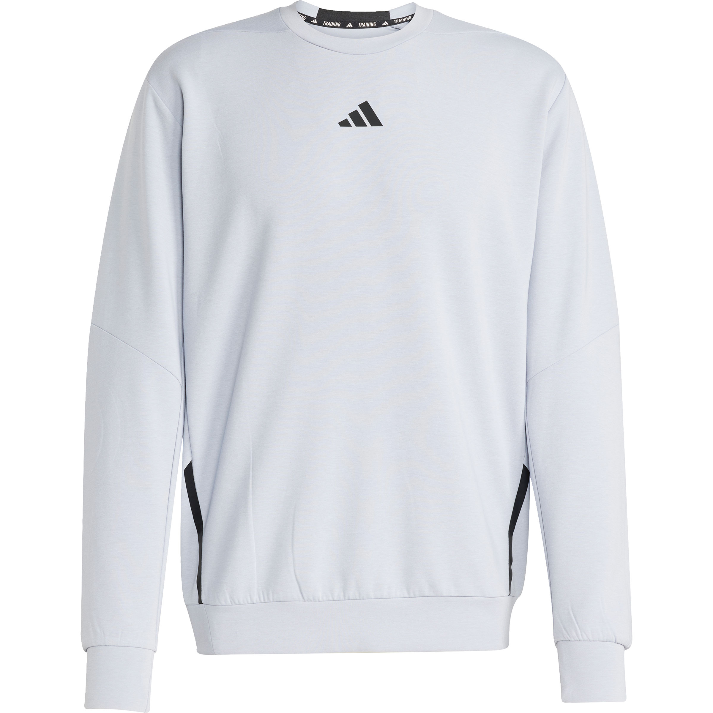adidas D4T Crew Herren Pullover grau Größe S Training & Fitness Schnell trocknend