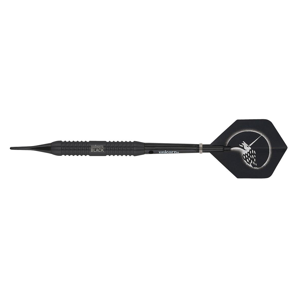 Unicorn Core Plus Black Soft Darts (17 g) (23556648)