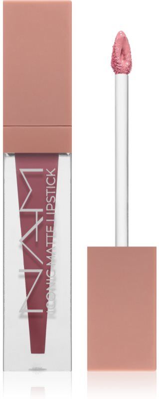 NAM Iconic Matte Lipstick moisturising matt liquid lipstick shade 4 Soft Nude 3.5 ml