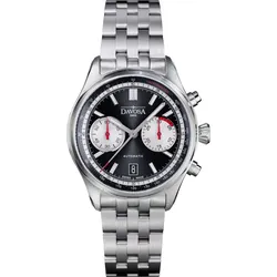 Davosa Pilot Newton Pilot Rally Chronograph Limited Edition 161.536.50 - schwarz,silber - 44mm